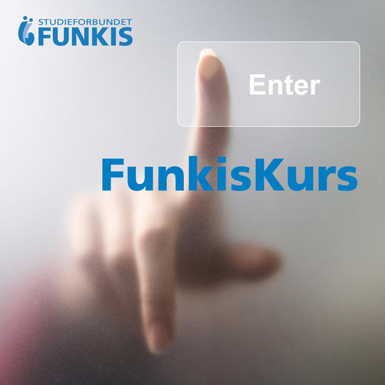 Funkiskurs med Funkis logo